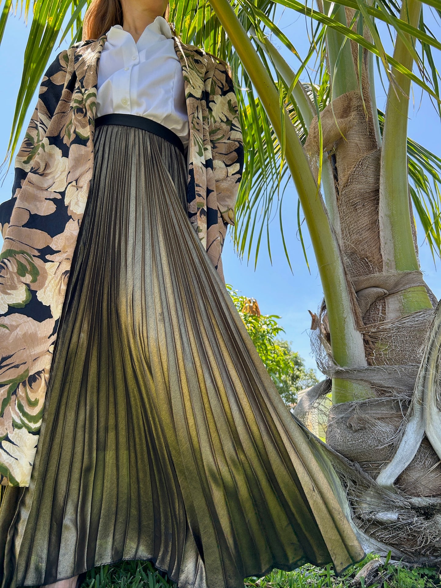 Bill Blass 1980s Silk Paisley Coat – Worn by Iman on the Runway