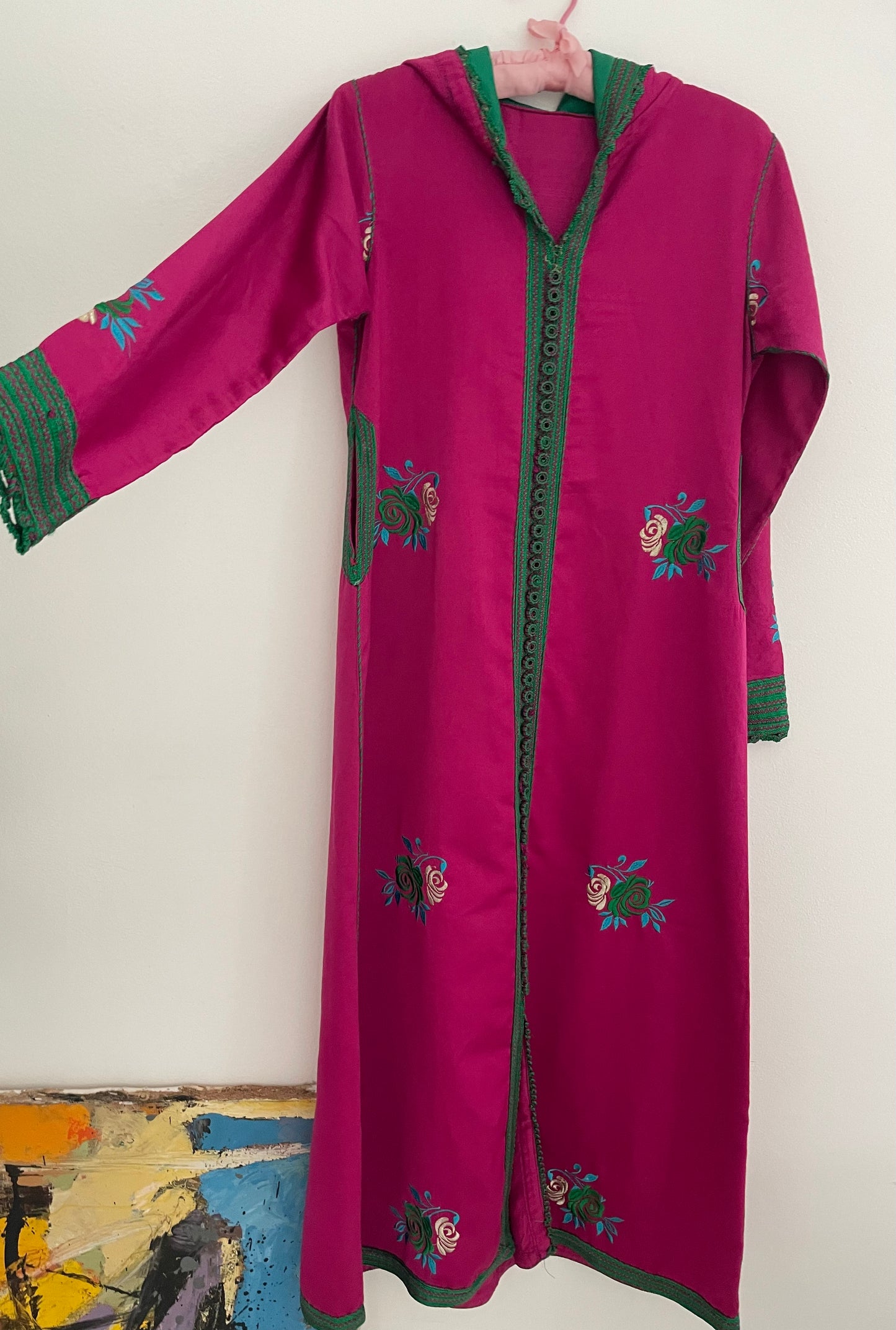 1960s Kaftan from Morocco, Size XS