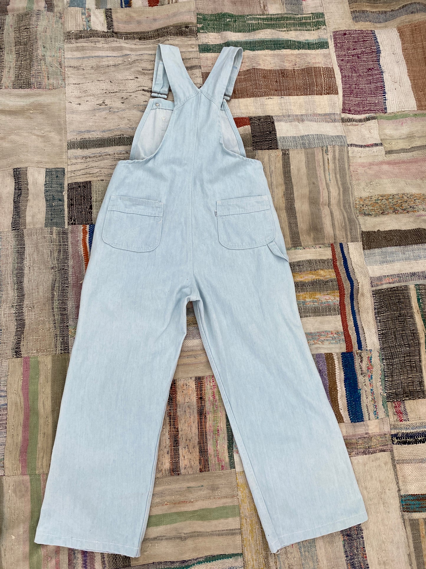 Perfect Light Blue Wash 90s Levis Overalls