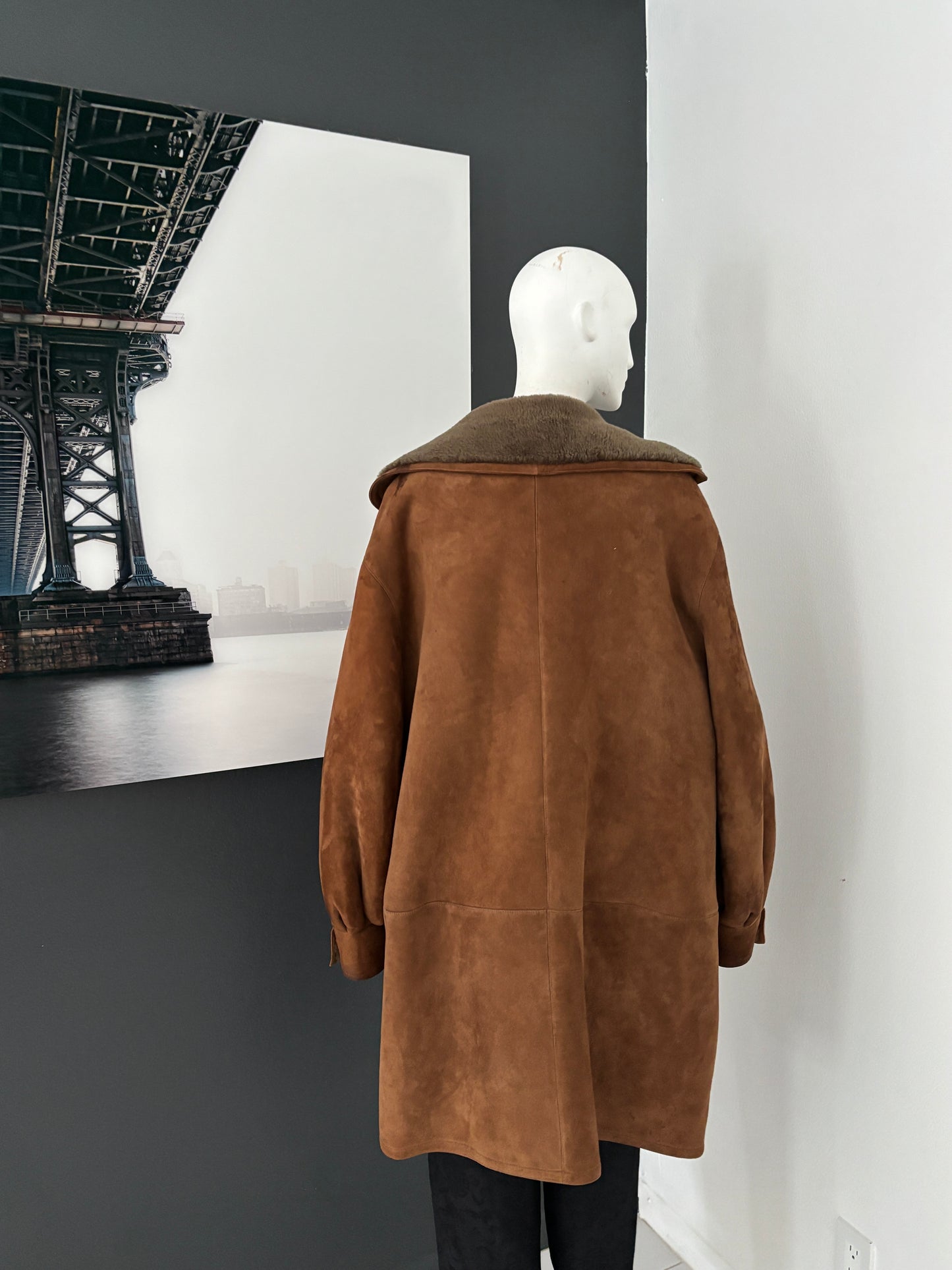 Valentino Vintage Shearling Coat (Late 1970s–Early 1980s)