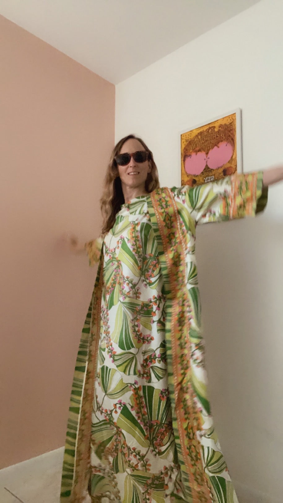 Rare Fashions by Marilyn Floral Maxi Dress