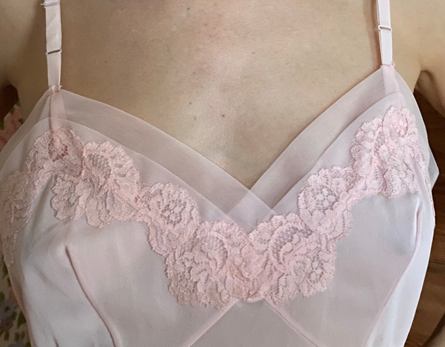 Pink Slip by Wosley Lingerie of England, Bust: 38”