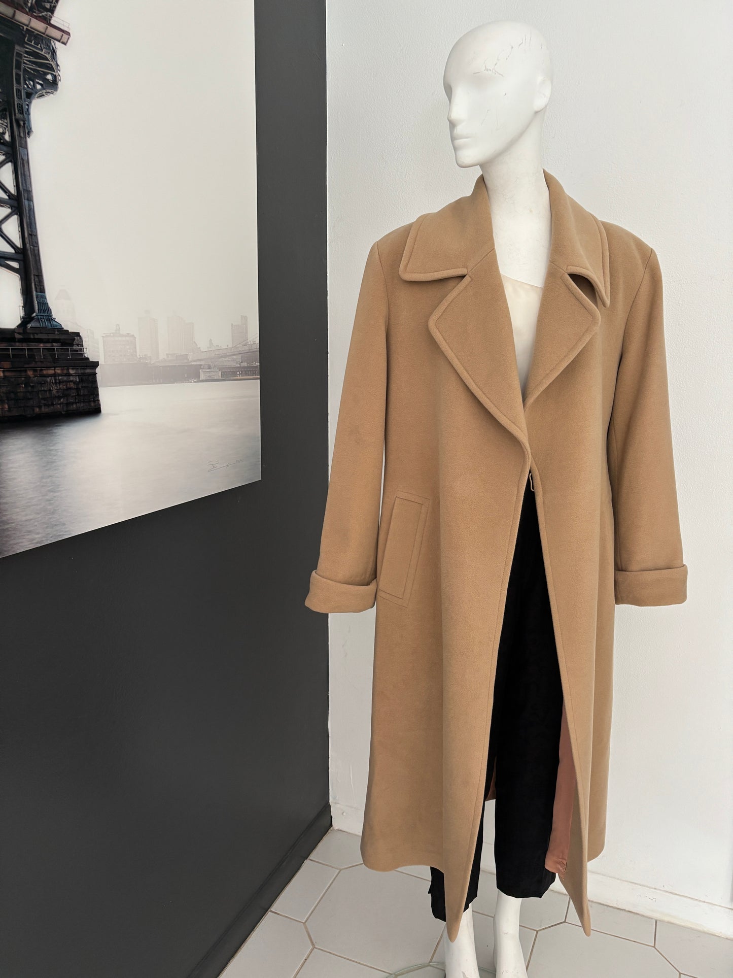 Laura Ashley Classic Wool Overcoat