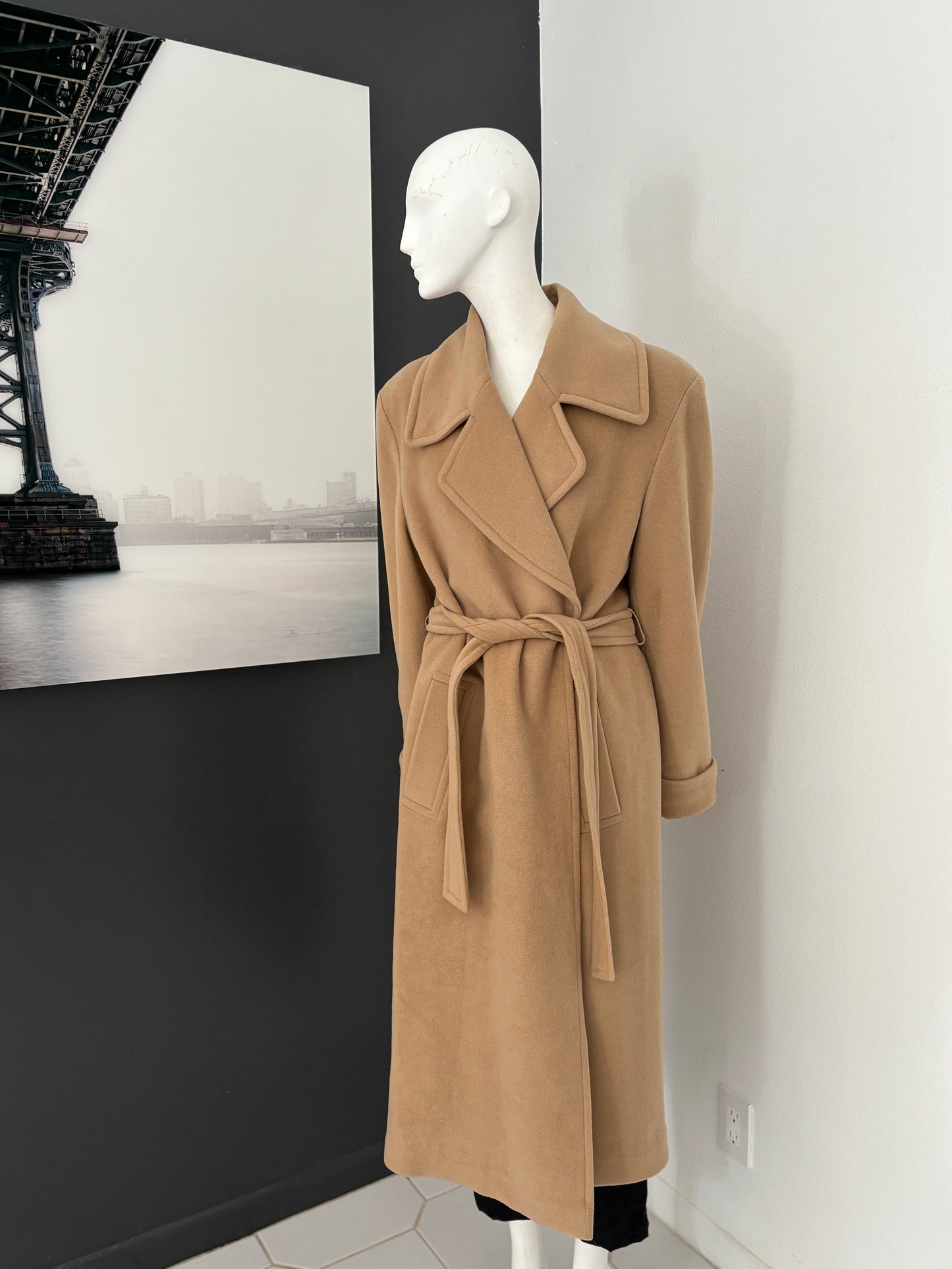 Laura Ashley Classic Wool Overcoat
