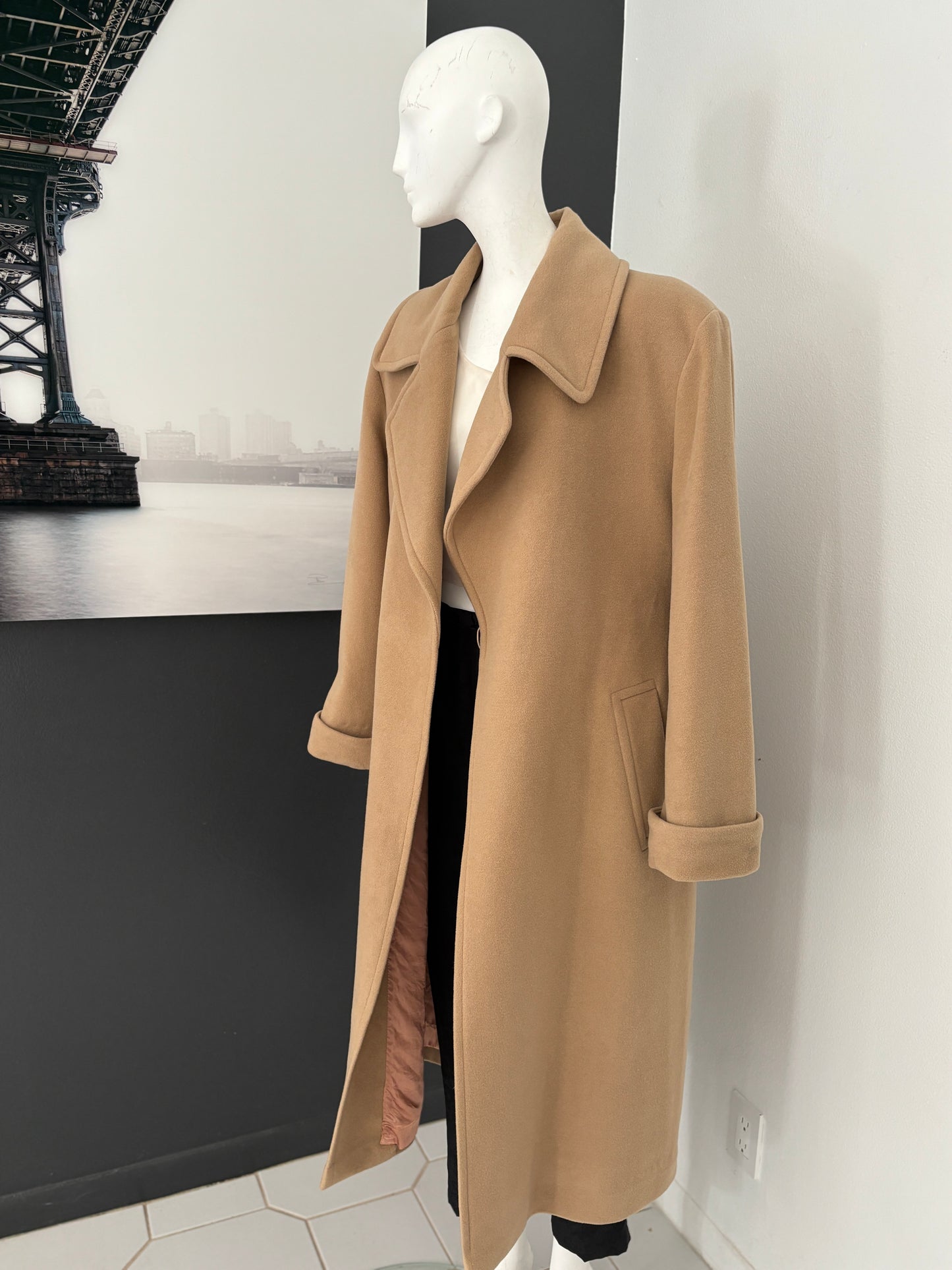 Laura Ashley Classic Wool Overcoat
