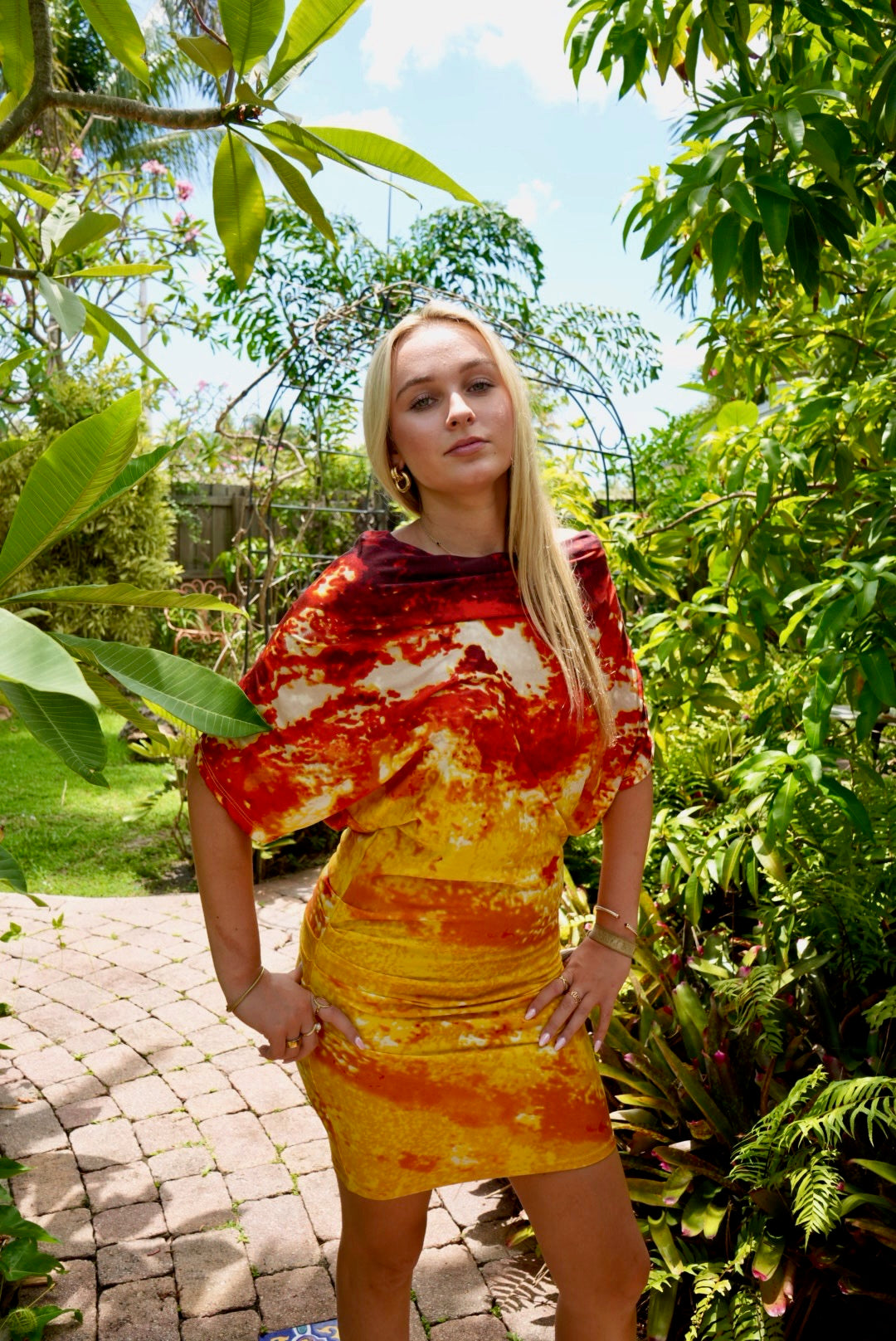 Catherine Malandrino "Volcano" Dress