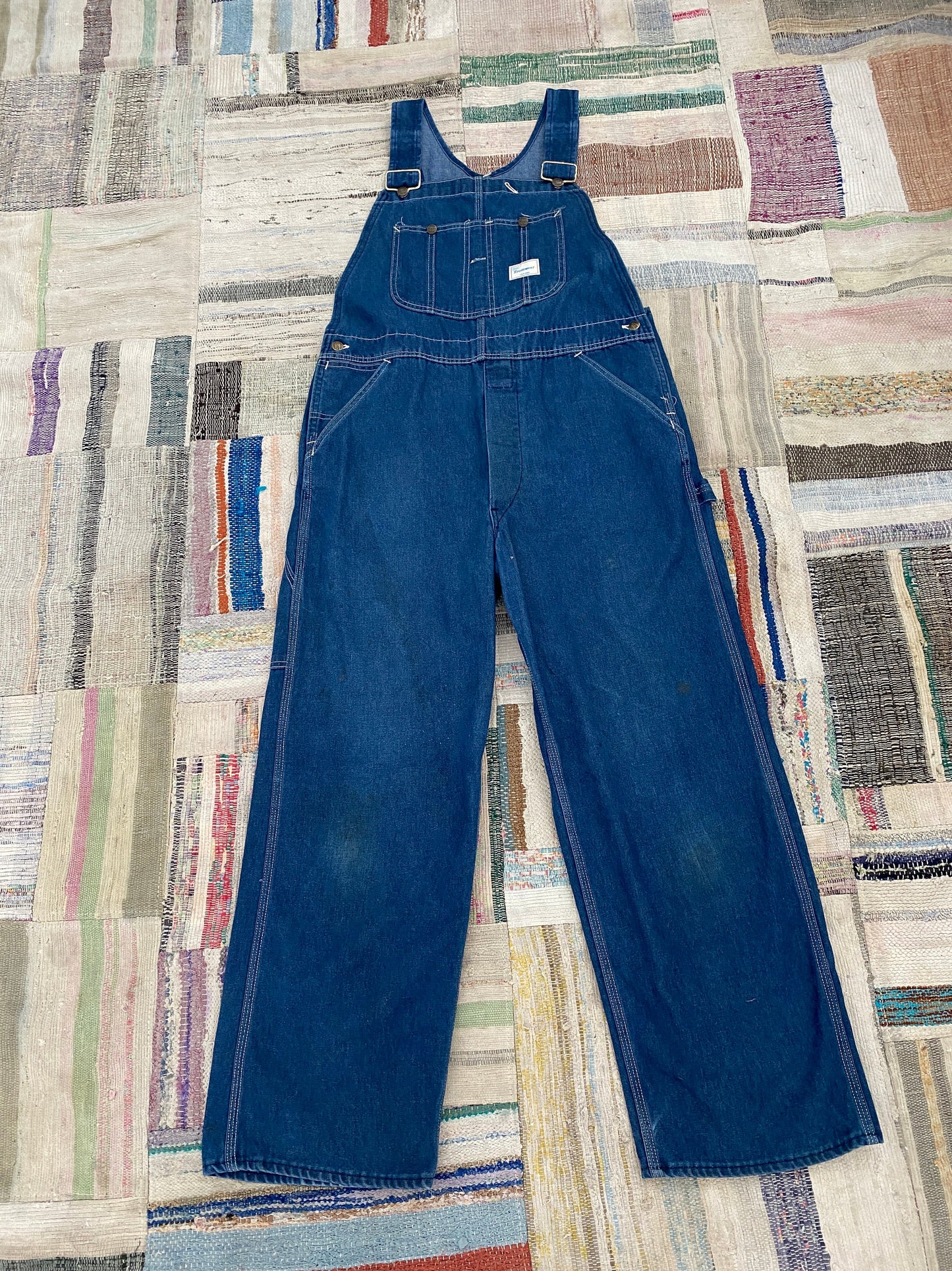 80s Sears Tradewear Overalls // Waist 38” // Size Medium