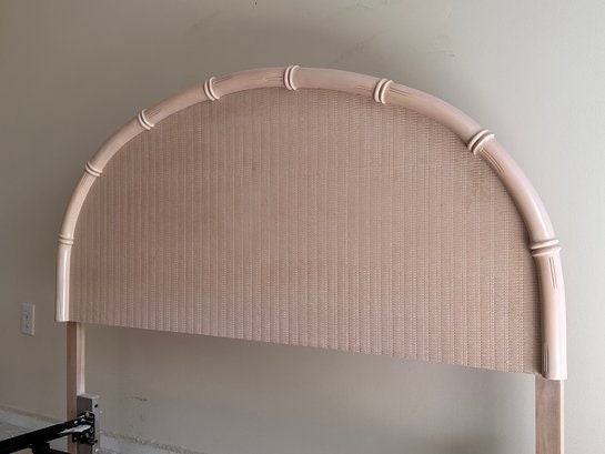 Vintage Coastal Faux Bamboo Full-Queen Headboard By Broyhill Furniture, FREE DOMESTIC SHIPPING