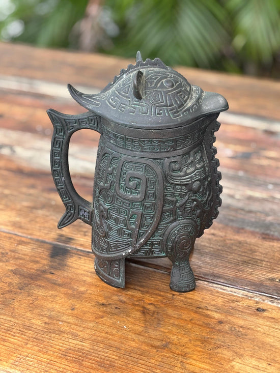 Vintage James Mount Style Water Pitcher, 1960s Water Pitcher