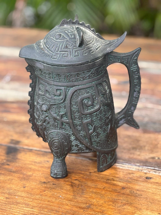Vintage James Mount Style Water Pitcher, 1960s Water Pitcher