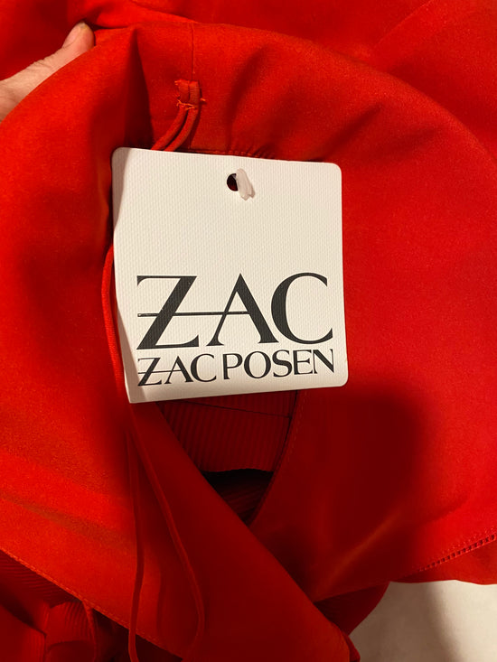 Red Zac Posen Gown, size 4