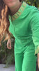 green romper 