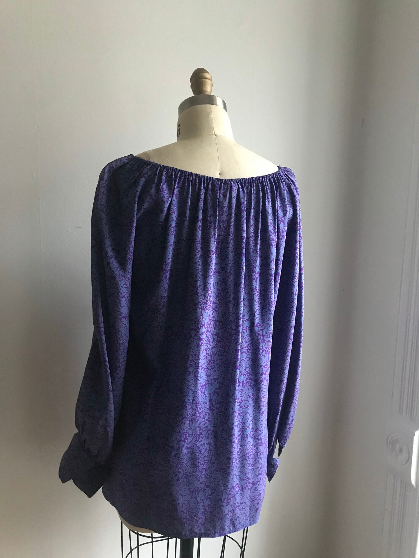 Rare Guy LaRoche Silk Blouse and Skirt Set, Size Small, Waist 26"