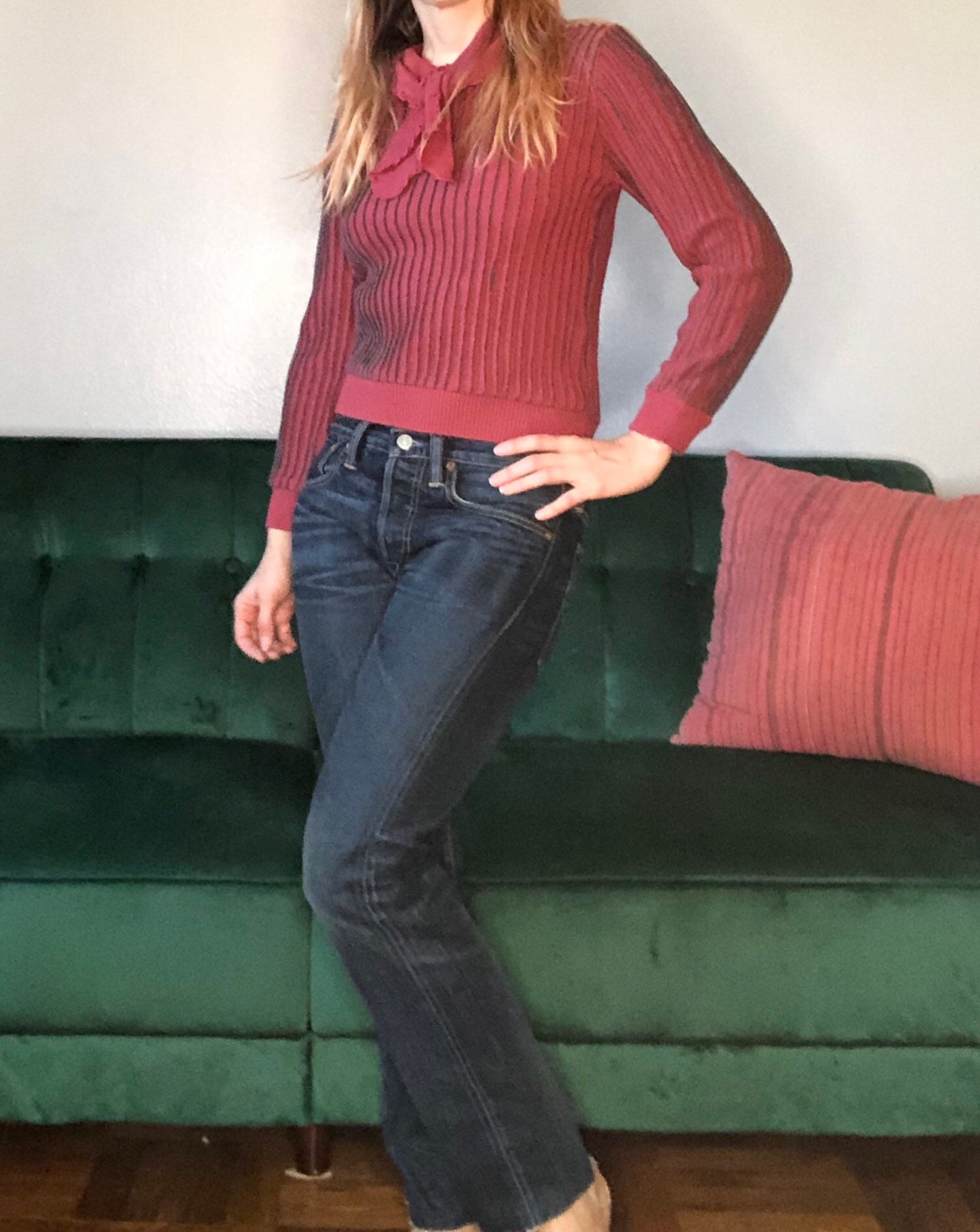 SALE RRL Vintage Straight Jeans, Waist 27”