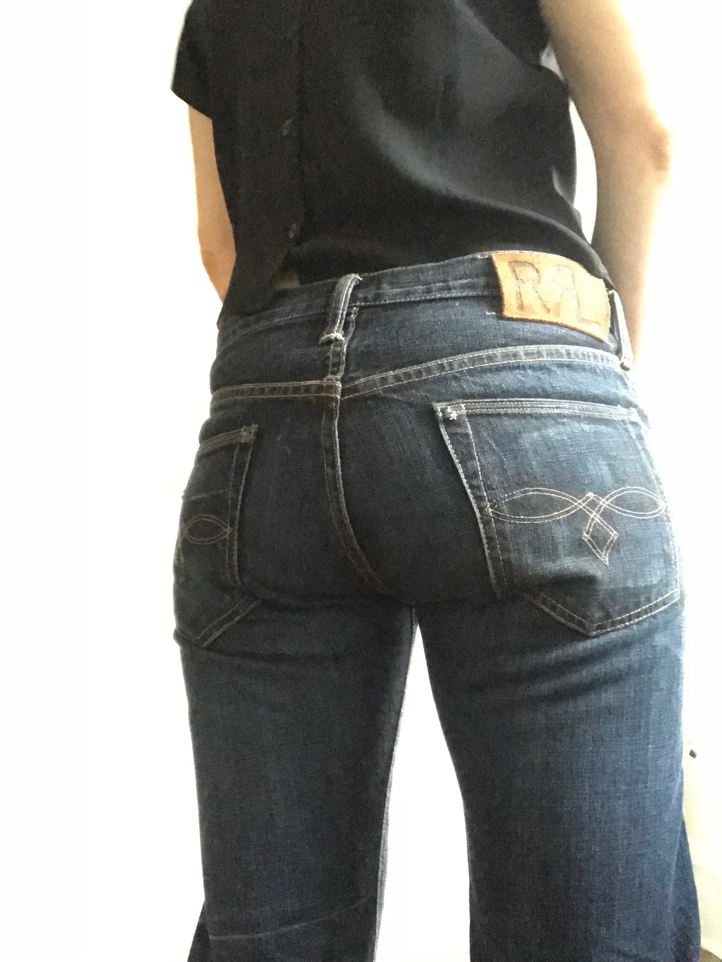 SALE RRL Vintage Straight Jeans, Waist 27”