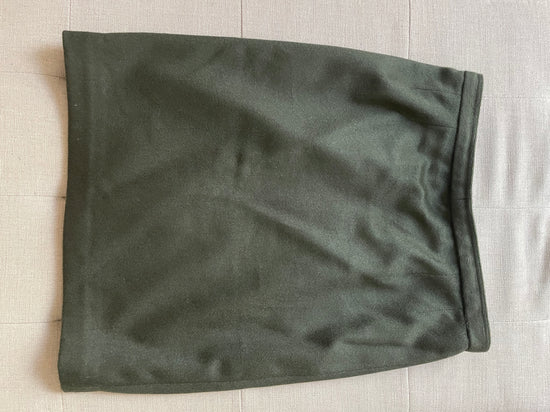 80s Custom Made Olive Suit, Size 10-12