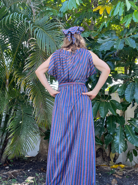 70s Givenchy Resort Dress w Matching Scarf